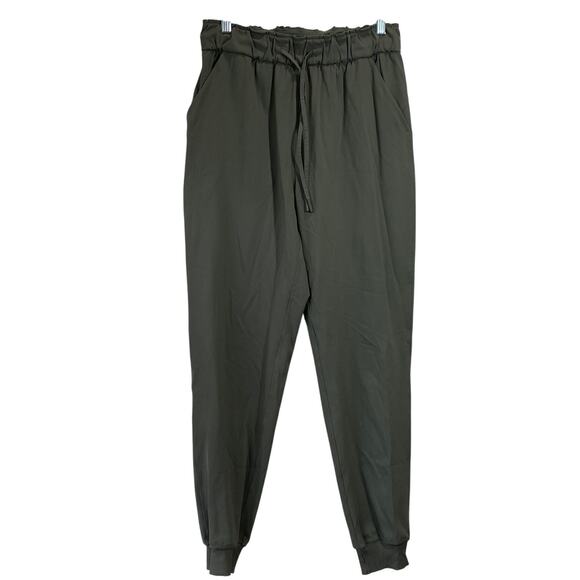 Lululemon Stretch High Rise Jogger Full Length Grey Sage - Picture 5 of 9